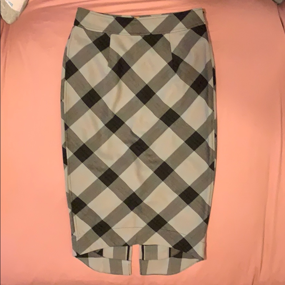 Free People plaid shirt